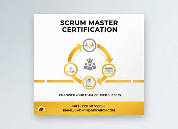 Scrum Master Certification Poster Professional