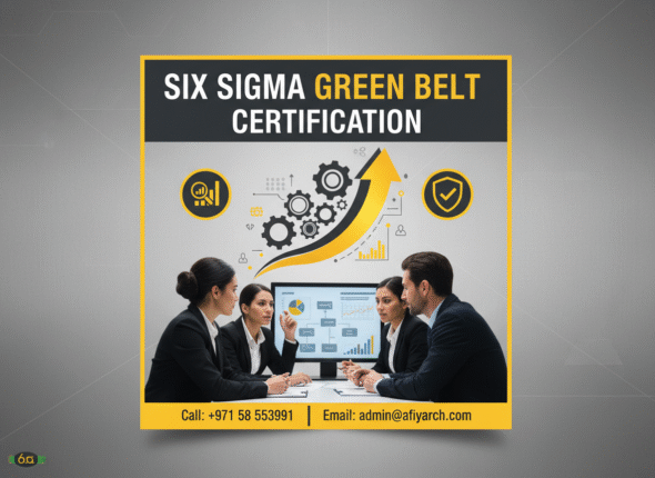 Six Sigma Green Belt Certification Poster